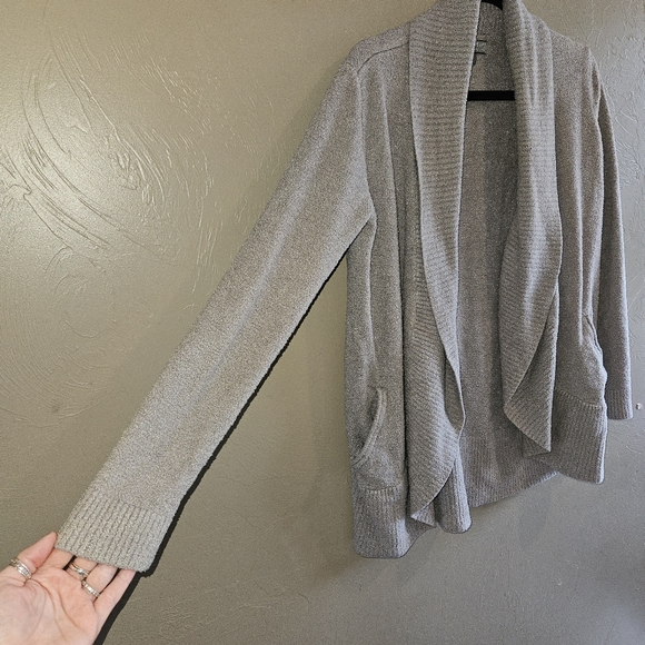 Barefoot Dreams CozyChic Lite Women's Size Medium Soft Comfy Cozy Cardigan - Picture 8 of 13